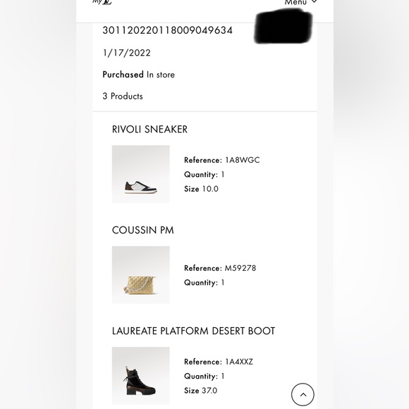 SOLD. Louis Vuitton Men’s Rivoli Sneakers - Picture 12 of 12